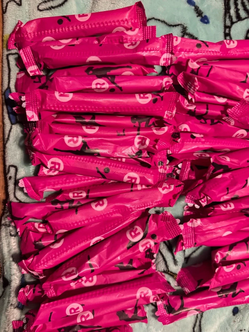 Tampons Lot of Regular, Super & Super+ total 65